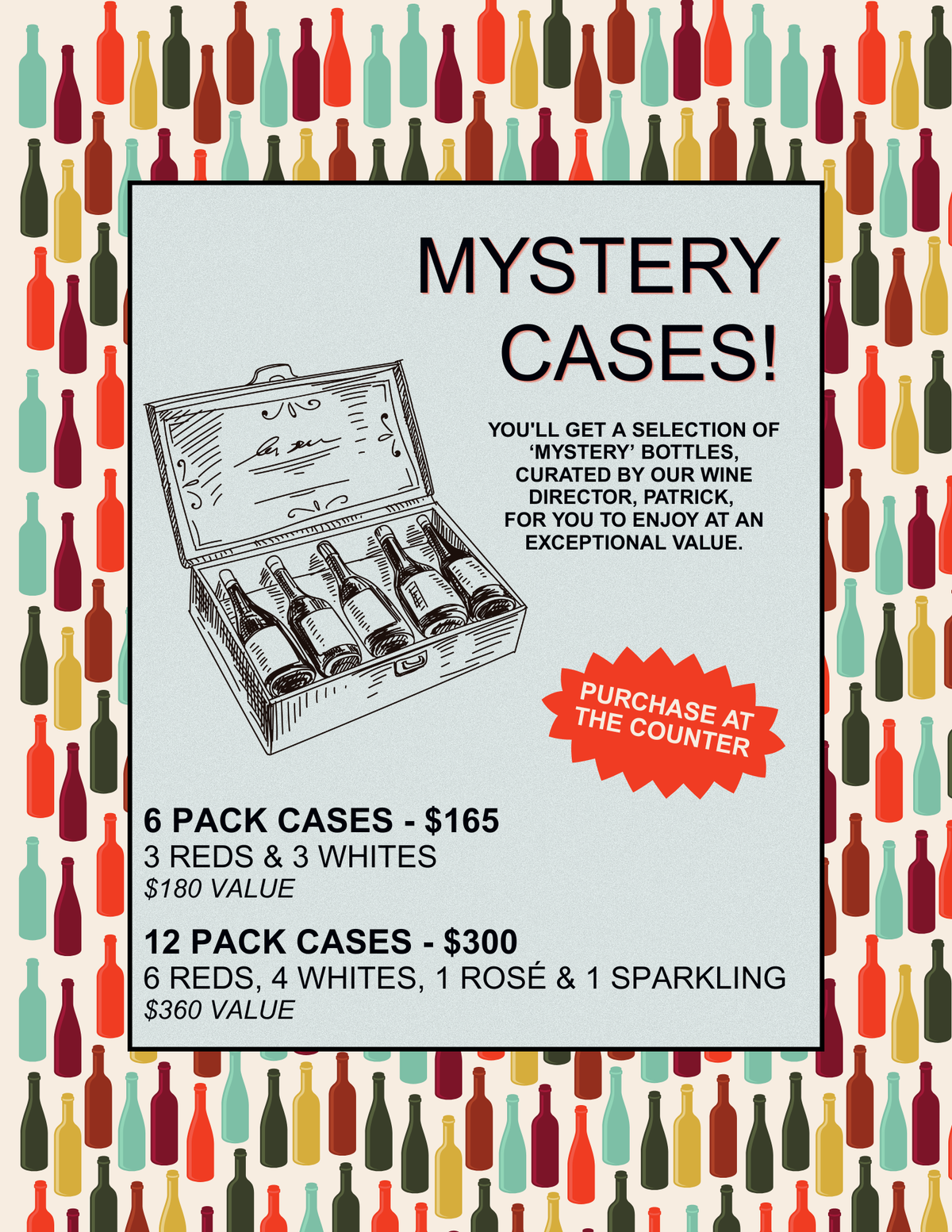 Mystery Wine Case by Maison Pasquale