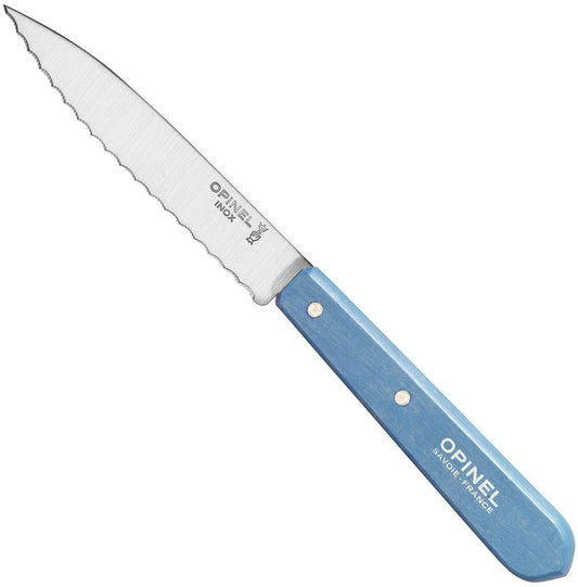 Opinel "Essential" Serrated knife blue