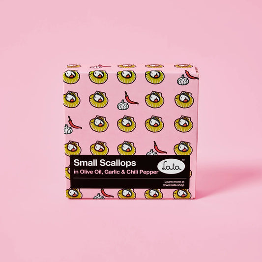 Lata - Small Scallops with Olive Oil, Chili & Garlic