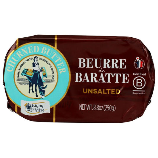 Isigny Beurre de Baratte Unsalted Butter