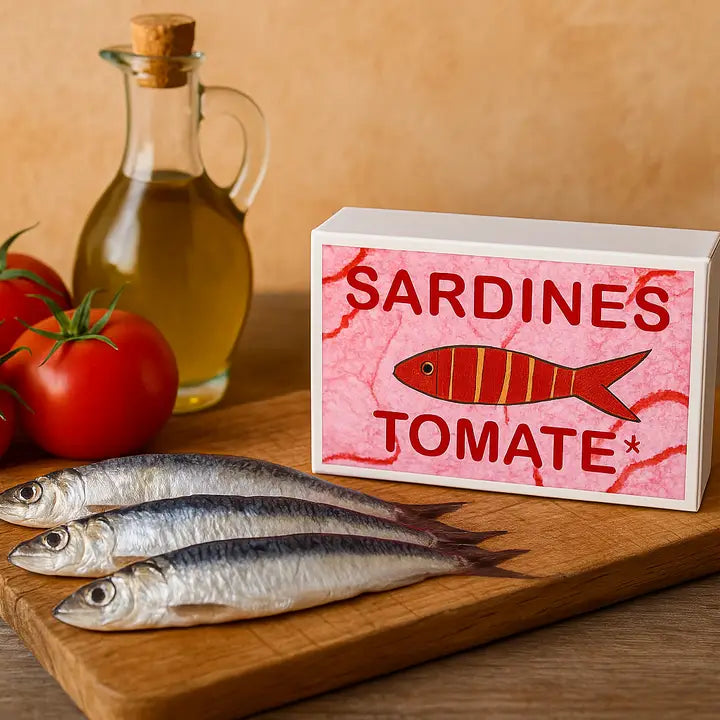 Capitaine Nat' Sardines in Olive Oil with Organic Tomatoes